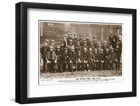 The New Zealand Rugby Team-null-Framed Photographic Print