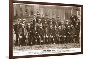 The New Zealand Rugby Team-null-Framed Photographic Print