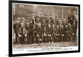 The New Zealand Rugby Team-null-Framed Photographic Print