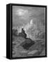 'The New Zealander' Illustration from 'London: a Pilgrimage' by Blanchard Jerrold, 1872-Gustave Doré-Framed Stretched Canvas