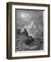 'The New Zealander' Illustration from 'London: a Pilgrimage' by Blanchard Jerrold, 1872-Gustave Doré-Framed Giclee Print