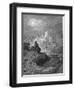 'The New Zealander' Illustration from 'London: a Pilgrimage' by Blanchard Jerrold, 1872-Gustave Doré-Framed Giclee Print