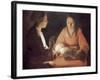 The Newborn Baby-Georges de La Tour-Framed Art Print