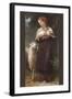 The Newborn Lamb-William Adolphe Bouguereau-Framed Art Print