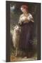 The Newborn Lamb-William Adolphe Bouguereau-Mounted Art Print