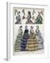 The Newest Fashion for September, 1854-null-Framed Giclee Print