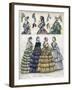 The Newest Fashion for September, 1854-null-Framed Giclee Print