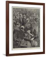 The Newfoundland Delegates at the Bar of the House of Lords-Thomas Walter Wilson-Framed Giclee Print