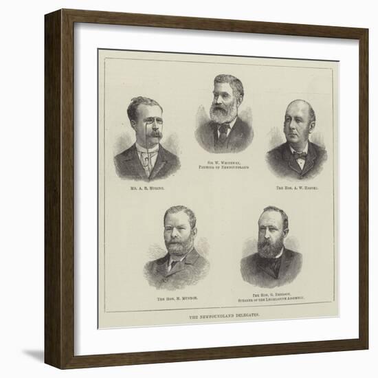 The Newfoundland Delegates-null-Framed Giclee Print