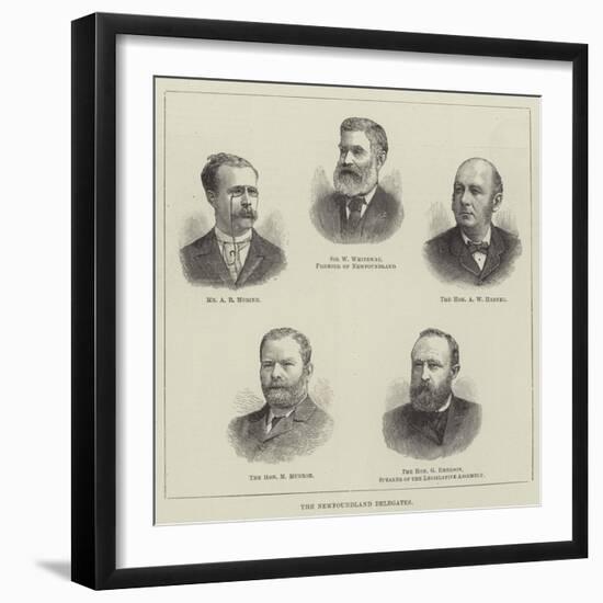 The Newfoundland Delegates-null-Framed Giclee Print