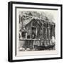 The Newfoundland Fisheries Question: British Fishing Room on the French Shore, Canada, 1890-null-Framed Giclee Print