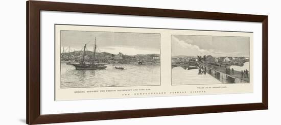 The Newfoundland Fishery Dispute-null-Framed Giclee Print