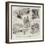 The Newly-Discovered Petroleum Wells at Gebel Zeit and Gemsah, Red Sea-Godefroy Durand-Framed Giclee Print