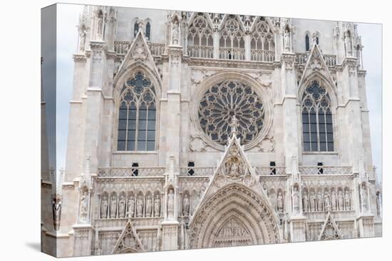 The newly renovated Votive Church (Votivkirche), Vienna, Austria, Europe-Jean Brooks-Stretched Canvas