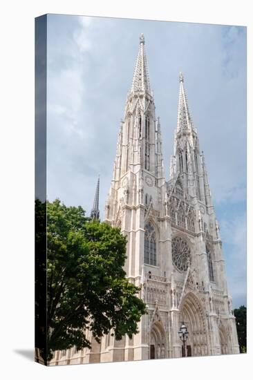 The newly renovated Votive Church (Votivkirche), Vienna, Austria, Europe-Jean Brooks-Stretched Canvas