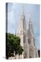 The newly renovated Votive Church (Votivkirche), Vienna, Austria, Europe-Jean Brooks-Stretched Canvas