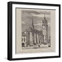 The Newly Restored Schlosskirche at Wittenberg-Henry William Brewer-Framed Giclee Print