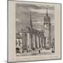 The Newly Restored Schlosskirche at Wittenberg-Henry William Brewer-Mounted Giclee Print