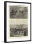 The Newmarket October Meeting, Racing in Wind and Rain-null-Framed Giclee Print