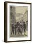 The News of the Leger, Despatching the Pigeons-null-Framed Giclee Print