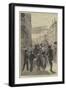 The News of the Leger, Despatching the Pigeons-null-Framed Giclee Print