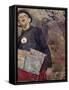 The Newspaper Boy, 1914-Christian Krohg-Framed Stretched Canvas