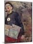 The Newspaper Boy, 1914-Christian Krohg-Mounted Giclee Print