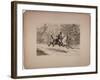 The Newspaper Correspondent, 1876-Edwin Austin Forbes-Framed Giclee Print