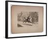 The Newspaper Correspondent, 1876-Edwin Austin Forbes-Framed Giclee Print