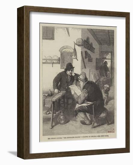 The Newspaper Reader-Adriaen Jansz. Van Ostade-Framed Giclee Print