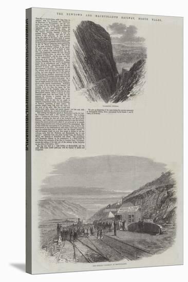 The Newtown and Machynlleth Railway, North Wales-Edmund Morison Wimperis-Stretched Canvas