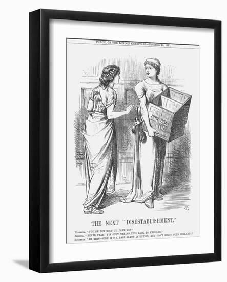 The Next Disestablishment, 1871-Joseph Swain-Framed Giclee Print