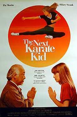karate kid next morita pat posters poster