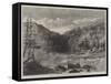 The Niagara Above the Falls-Richard Principal Leitch-Framed Stretched Canvas