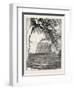 The Niagara Falls in Winter Time: American Fall from Luna Island, 1873-null-Framed Premium Giclee Print