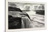 The Niagara Falls, View from Prospect Point, America, USA, United States, 1882-null-Stretched Canvas
