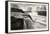 The Niagara Falls, View from Prospect Point, America, USA, United States, 1882-null-Framed Stretched Canvas