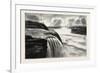 The Niagara Falls, View from Prospect Point, America, USA, United States, 1882-null-Framed Giclee Print