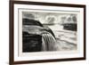 The Niagara Falls, View from Prospect Point, America, USA, United States, 1882-null-Framed Giclee Print