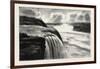 The Niagara Falls, View from Prospect Point, America, USA, United States, 1882-null-Framed Giclee Print