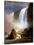 The Niagara Falls-Albert Bierstadt-Stretched Canvas