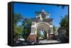 The Nicholas Triumphal Gates, Vladivostok, Russia, Eurasia-Michael Runkel-Framed Stretched Canvas