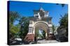 The Nicholas Triumphal Gates, Vladivostok, Russia, Eurasia-Michael Runkel-Stretched Canvas