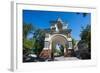 The Nicholas Triumphal Gates, Vladivostok, Russia, Eurasia-Michael Runkel-Framed Photographic Print