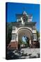 The Nicholas Triumphal Gates, Vladivostok, Russia, Eurasia-Michael Runkel-Stretched Canvas