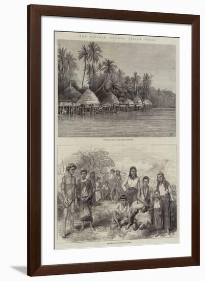 The Nicobar Islands, Indian Ocean-Edmund Morison Wimperis-Framed Giclee Print