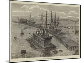 The Nicolaieff Floating Depositing Dock-null-Mounted Giclee Print