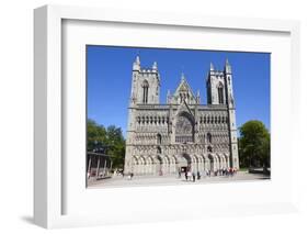 The Nidaros Cathedral, Trondheim, Sor-Trondelag, Norway, Scandinavia, Europe-Doug Pearson-Framed Photographic Print