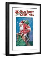 The Night Before Christmas-null-Framed Art Print