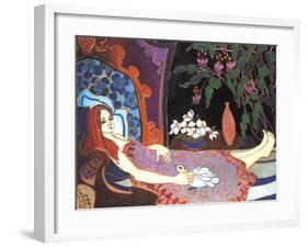 The Night Bird-Suzanne Laurendeau-Framed Art Print